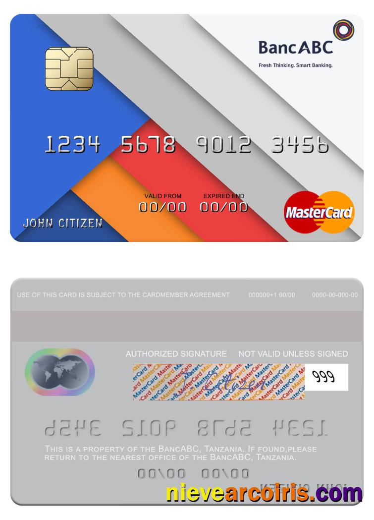 Tanzania BancABC mastercard